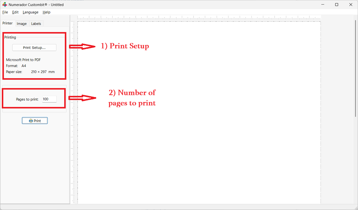 Printer Setup